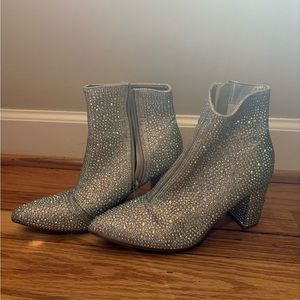 Rhinestone Boots Size 7